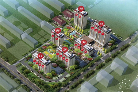 河畔豪庭4室2厅2卫130m2毛坯房